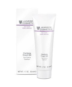 Janssen Cosmetics Oily Skin Clarifying Cream Gel - Себорегулирующий крем-гель 50 мл